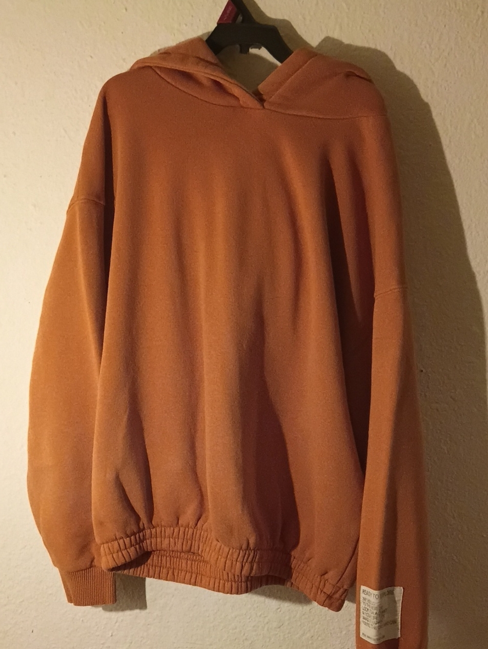 Zara Kids Crewneck Hoodie - Rust Orange
